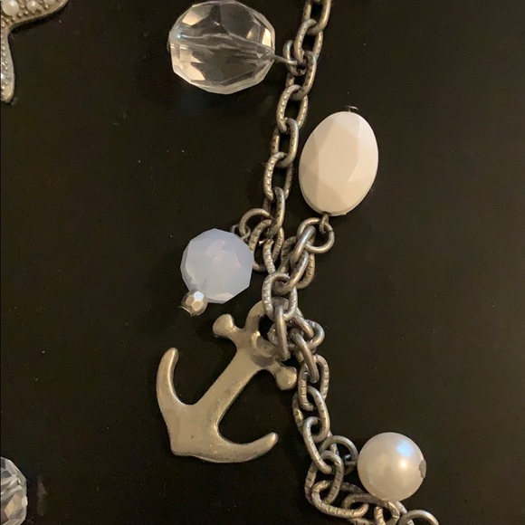 Silver Nautical Theme Necklace - Picture 2 of 3